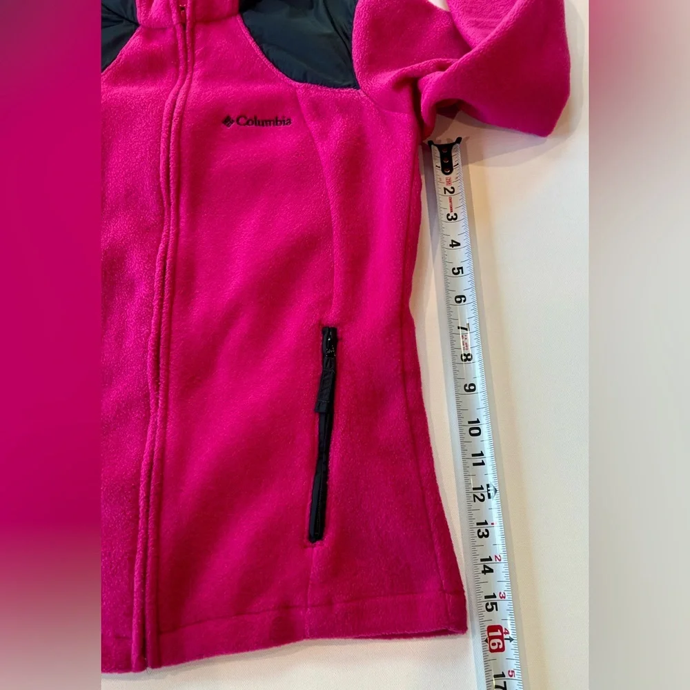 Columbia Women's Fuchsia and Black Jacket Pockets Barbie - Picture 6 of 12
